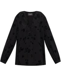 Zadig & Voltaire - Lace-Up Blouse - Lyst