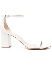 Stuart Weitzman - 70Mm Nearlynude Ankle-Strap Sandals - Lyst