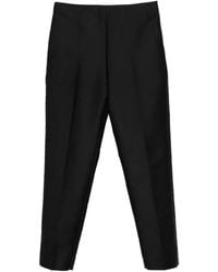 Roland Mouret - Side-Zip Trousers - Lyst