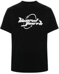 Liberal Youth Ministry - Logo-Print Cotton T-Shirt - Lyst