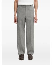 Visvim - Houndstooth-Pattern Pressed-Crease Trousers - Lyst