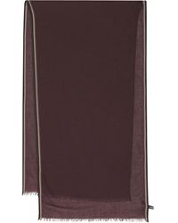 Loro Piana - Cashmere fringed scarf - Lyst