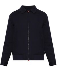 Kiton - Zip-Up Wool Jacket - Lyst