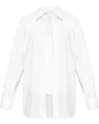 Samsøe & Samsøe - Camisa Samoon Con Detalle De Lazo - Lyst