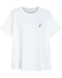 Isolda - Caju Embroidered T-Shirt - Lyst