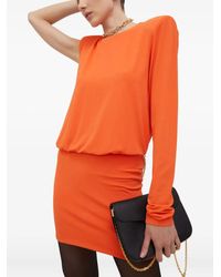 Patrizia Pepe - One-Shoulder Mini Dress - Lyst