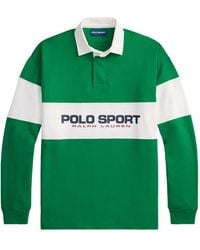 Polo Ralph Lauren - Sport-Rugby Long-Sleeves Polo Shirt - Lyst