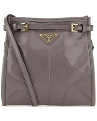 Prada - Borsa A Tracolla Bonnie Mini Con Fibbia - Lyst