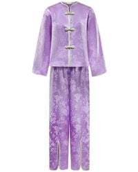 Shanghai Tang - Floral Pyjama Set - Lyst