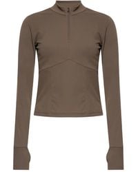 Rethinkit Studios - High-Neck Half-Zip Top - Lyst