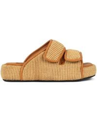 Simon Miller - Raffia Cro Slides - Lyst