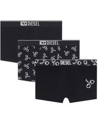 DIESEL - Lot De Trois Boxers À Motif De Menottes - Lyst