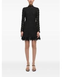 Jonathan Simkhai - Lace-Detail Mini Dress - Lyst