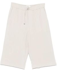 Ami Paris - Shorts Met Logoplakkaat - Lyst