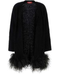 Max Mara - Cardigan Con Applicazione - Lyst