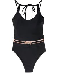 Amir Slama - Belted Open Back One Piece - Lyst