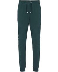 Balmain - Ribbed-Detail Drawstring Track Pants - Lyst