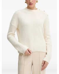 Morgan - Button-Detail Sweater - Lyst