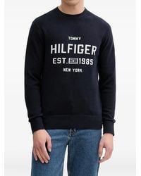 Tommy Hilfiger - Logo-Print Sweatshirt - Lyst