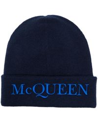 McQueen - Hat With Logo - Lyst