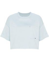 Bottega Veneta - Cropped Cotton T-shirt - Lyst