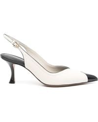 Ferragamo - Slingback-Pumps 70mm - Lyst