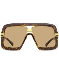 Gucci - Oversize-Frame Tinted Sunglasses - Lyst