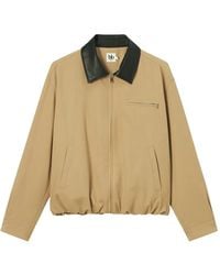 B+ AB - Contrast-Collar Zip-Up Jacket - Lyst