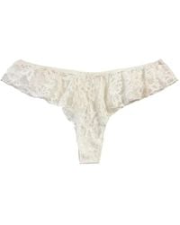 Fleur du Mal - Venus Flutter Lace Panty - Lyst