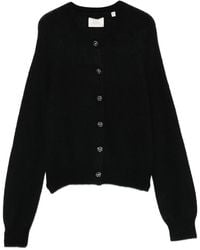 Doen - Petra Crystal-Button Cardigan - Lyst