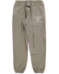 Fear Of God - Logo-Embroidered "Heather" Track Pants - Lyst