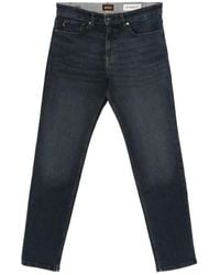 BOSS - Button Trousers - Lyst