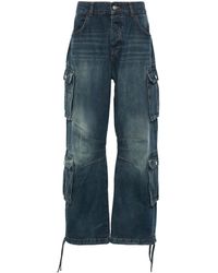 MISBHV - Jeans Cargo Dirt Bath A Gamba Ampia - Lyst