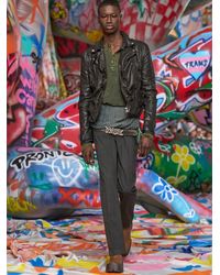 メンズ DIESEL Texan Ch レザーブーツ ブラック | Lyst