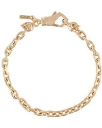 Emanuele Bicocchi - Skull Chain-Link Bracelet - Lyst