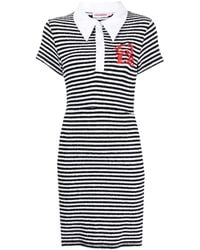 Charles Jeffrey - Abito Corto Wednesday A Righe - Lyst