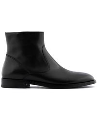Buttero - Casentino Zip Leather Boots - Lyst