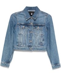Patrizia Pepe - Giubbotto Denim "Essential" - Lyst