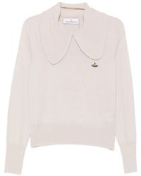 Vivienne Westwood - Bea Collared Sweater - Lyst