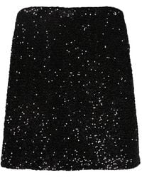 Blanca Vita - Sequin-Embellished A-Line Skirt - Lyst