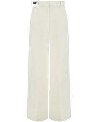 Paul & Shark - Pantalon Palazzo X-Soft En Sergé Stretch - Lyst