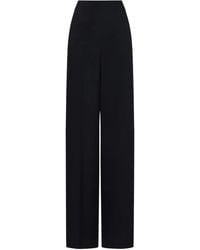 Emporio Armani - Pantalon Droit À Taille Haute - Lyst