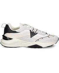 Guess - Valencia Suede-Panel Sneakers - Lyst