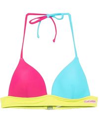 Chiara Ferragni - Colour-Block Bikini Top - Lyst