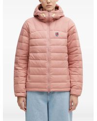 Fjallraven - Logo-Detail Padded Jacket - Lyst