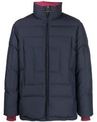 Ferragamo - Feather-Down Padded Jacket - Lyst