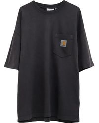 Carhartt - S/S Hudson T-Shirt mit Tasche - Lyst