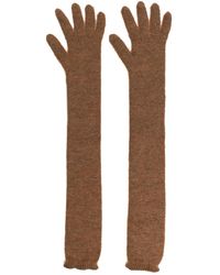 Max Mara - Knitted Long Gloves - Lyst