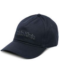 Calvin Klein - Baseballkappe mit Logo-Stickerei - Lyst