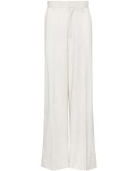 Givenchy - Mid-Rise Wide-Leg Trousers - Lyst